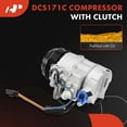 thumbnail image 3 of A-Premium Air Conditioner AC Compressor with Clutch Compatible with Mercedes-Benz E350 3.5L 2012, W212 Series E300 3.5L 2012, 3 of 8