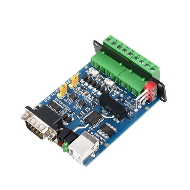 Adaptateur USB vers RS232/RS485/422/TTL Polyvalent 5V Tension, Transmission Point à Point pour Communication de Données