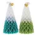 thumbnail image 2 of Seasonal Celebration Candles Christmas Tree Aroma Candle Engagement Festive Ambiance Christmas Green 2Pcs, 2 of 5