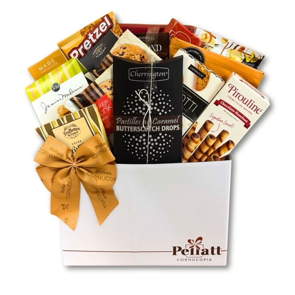 Sweet Temptation Gift Basket with Chips, Nuts, Cookies and More