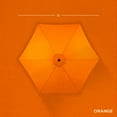 thumbnail image 5 of Best Choice Products 10ft Outdoor Steel Market Patio Umbrella w/ Crank, Tilt Push Button, 6 Ribs - Orange, 5 of 8