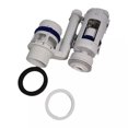 TUMALL Toilet Dual Flush Valve Replacement Cistern Outlet Valvedefault