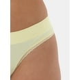 thumbnail image 4 of No Boundaries Women's Seamless Thong Panties, Women's, 4 of 5