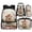 Cherry Blossoms Capyabra, variant on KUIFORTI American Flag Eagle Bookbag with Lunch Box 4 Piece Kids Backpack Set for Teens Elementary Middle School, Boys Girls School Bag with Pencil Pouch School Essentials Gifts
