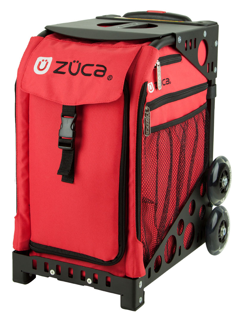 ズーカ ZUCA バッグ ブラック Sk8 限定版 インサート＆グリーン