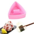 thumbnail image 1 of Household Large Japanese Triangle Thousand Layer Rice And Vegetable Roll Mould Laver Rice Bag Food Grade Rice Pressing Tool,1X Triangular Rice Ball Mold Clearance, 1 of 5