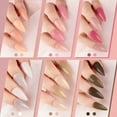 thumbnail image 6 of Candy Lover Dip Powder, 12 Colors Nudes Pink Brown Dip Nail Powder Kit with Dust Brush and Nail File, Nail Art Fall Series Dip Powder Nail Kit for Girls Women Manicure, 6 of 9
