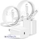 thumbnail image 5 of Cargador Pared USB C Rápida InnotechSc para iPhone 15/15 Pro/15 Pro Max 2 Adaptadores PD 20W con Cable Trenzado USB C 6 y 10 Pies, 5 of 9