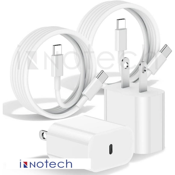 For Apple I Phone 15 /15 Pro/15 pro max Charger USB C Wall Charger Fast Charging 2 pack 20W PD ( MFI Certified) Adapter with 6 FT USB C Braided Cable Compatible with IPhone 15/15Pro/15 ProMAX- 2 pack
