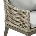 thumbnail image 6 of Silvana 5 Piece Gray Aluminum Outdoor Dining Set with Gray Fabric, 6 of 8