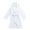 Solid Color, variant on Diufon Boys Girls Plush Bathrobe Soft Hooded Long Sleeve Robes Solid Color Lac-up Nightwear with Pockets