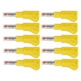 thumbnail image 2 of Prise de Fil de Haut-Parleur Rétractable, Isolé 10PCS Droite Empilable Fiche Banane 4mm pour Équipement Numérique 3C Rouge, Noir, Jaune, Bleu, Vert, 2 of 8