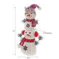 thumbnail image 2 of Double Snowman Plush, 2 of 3