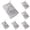 White 6PCS, variant on Soap Bag Suds Maker Mesh Net Bags Sack Bath Pouches Holder