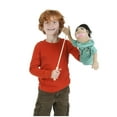 thumbnail image 2 of Melissa & Doug Surgeon Puppet With Doctor Scrubs and Detachable Wooden Rod (Puppets & Puppet Theaters, Animated Gestures, Inspires Creativity, 15” H x 5” W x 6.5” L), 2 of 6