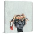 thumbnail image 2 of Marmont Hill Hippie Llama II Canvas Wall Art, 2 of 7