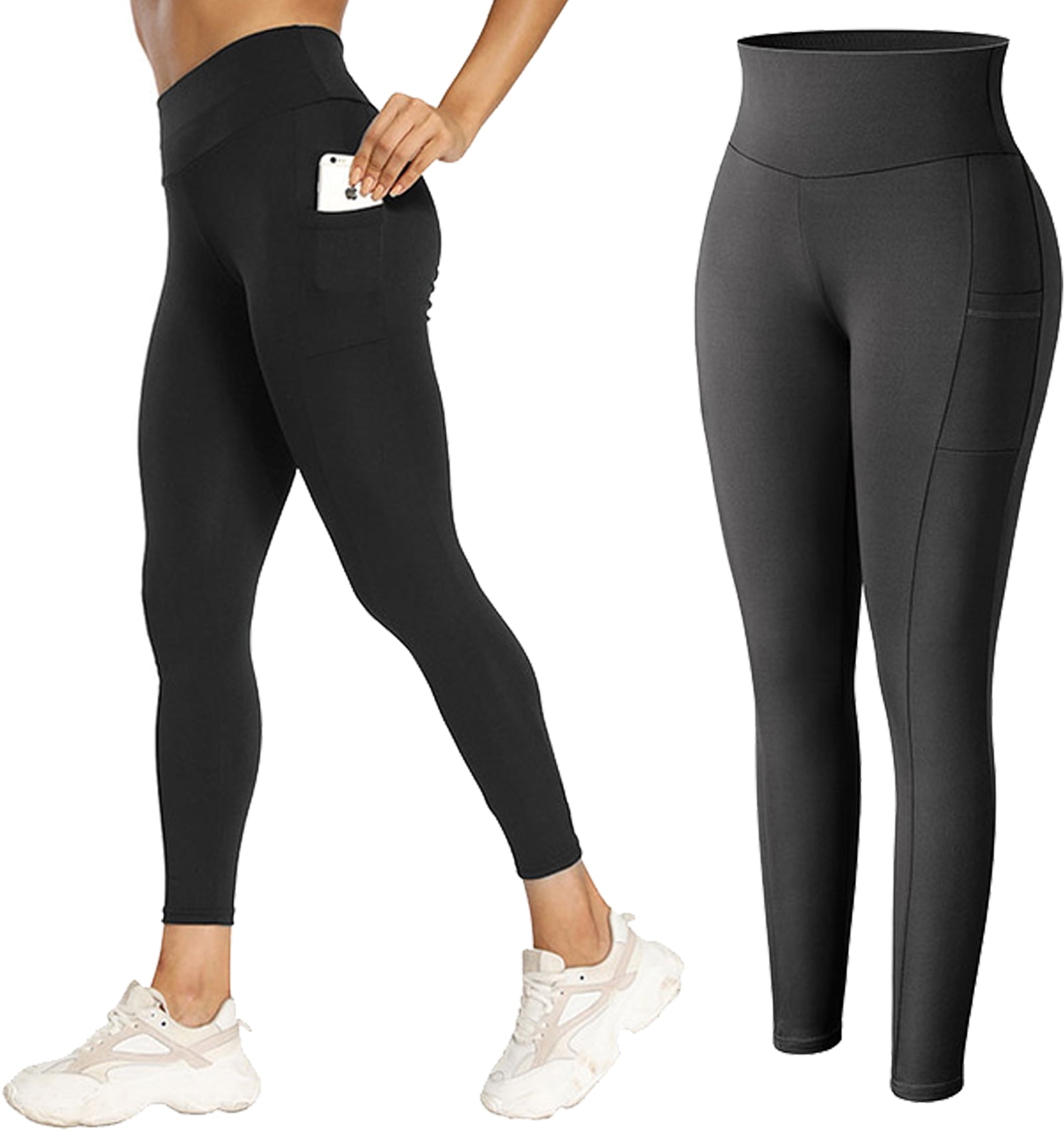 SHAPERIN Women Scrunch Butt Leggings High Waist Lifting Yoga Pants