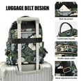 thumbnail image 3 of FORMRS Mini Backpack Purse for Women Travel Daypack Casual Shoulder Bag, Dark Floral, 3 of 7