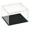 Uxcell Acrylic Clear Display Case Box Dustproof Protection Showcase Cube Collectibles Show Box 30x30x20cm