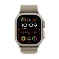 thumbnail image 3 of Apple Watch Ultra 2 (GPS + Cellular) Olive Alpine Loop - Small, 3 of 9