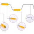 thumbnail image 4 of Enrouleur de Sangle, 2 Pcs Enrouleur de Sangle 17 Pouces pour Remorque à Plateau, Enrouleur à Main en Acier Inoxydable pour Enrouler les Sangles Portable pour Treuil, Jaune, 4 of 7
