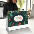 thumbnail image 4 of CAITS 2025-2026 Monthly Desk Calendar | English Version Gift Set with Floral Ornament Design, 4 of 6