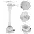 thumbnail image 4 of Extensor de grifo de cocina giratorio de 360° con filtro ahorrador de agua, 2 modos de rociado, aireador gris para una limpieza eficiente, 4 of 5