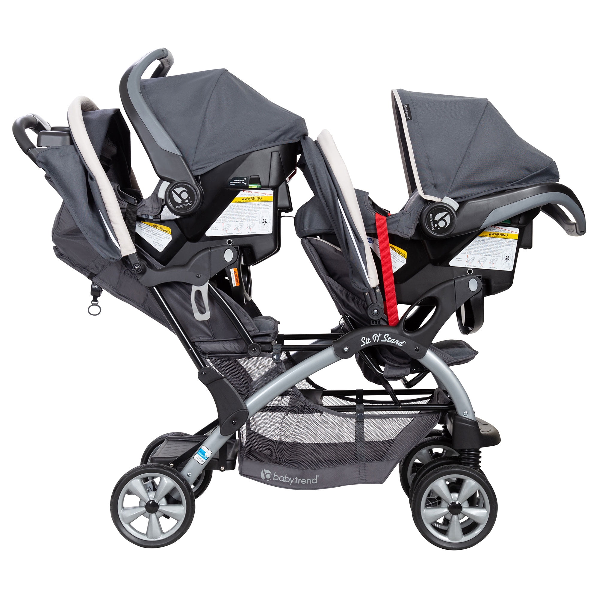 baby trend 5 point harness double stroller
