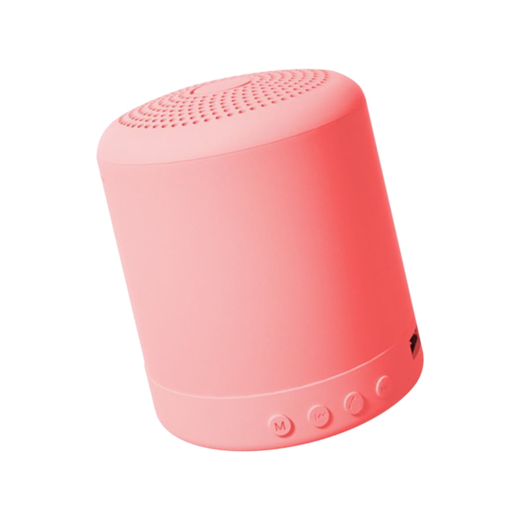 Op maat vonnis Politie kanaroous Bluetooth Speaker Wireless Stereo Mini Music Player Portable Bass  Speaker Box for Home Office, Pink Pink 1 Pc - Walmart.com
