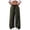Yellow, variant on Bxsruta Women's Plaid Printed Elastic Waist Wide Leg Pants, Linen Blend for Casual Everyday Wear with Pockets