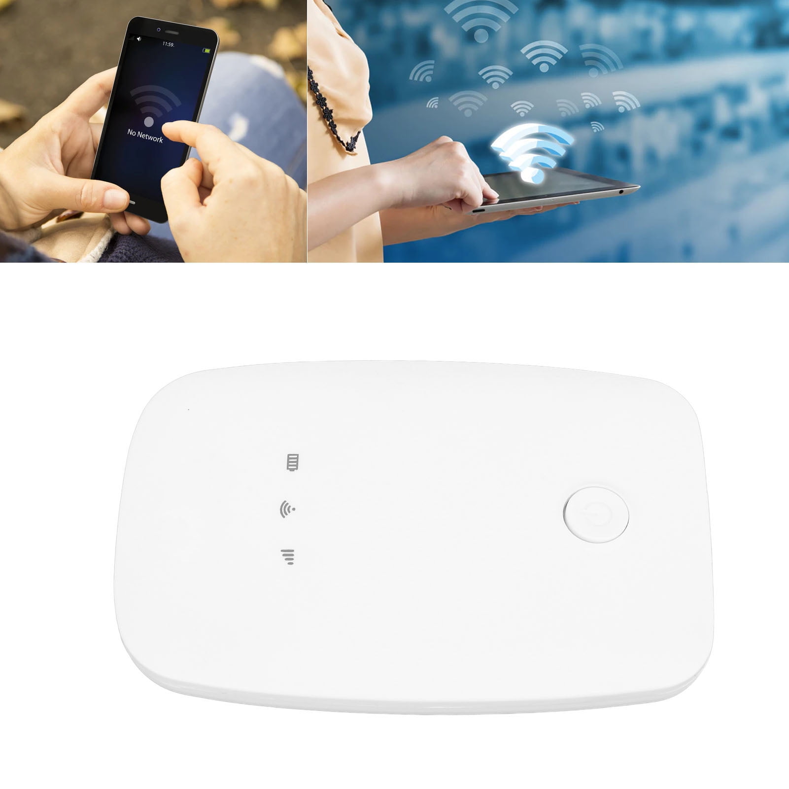 4G Portable Wi Fi, 150Mbps 4G LTE Mobile Hotspot Connects Up to 10 Devices, Support WPA WPA2 Wi Fi Encryption,4G Portable Wi Fi For Car Travelling Camping,2100mAh Battery,Europe