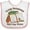 White and Pink, variant on Inktastic Future Bookworm Like My Mom Boys or Girls Baby Bib