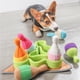 thumbnail image 5 of Mascota Perros snuffle Juguete Rompecabezas Almohadil alimentación para perros intigentes Alimentador Rallentare, 5 of 9