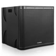 thumbnail image 5 of Sound Town CARME Series Powered PA Speaker and Subwoofer Combo Set with One 12” PA Speaker, One 15” Subwoofer, One Subwoofer Pole, Birch Plywood, Black, 5 of 8