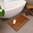 thumbnail image 3 of Nordic Teak 31.4" x 19.6" Natural Shower and Bath Mat - Natural, 3 of 11