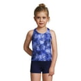 thumbnail image 2 of Lands' End Girls Plus Size Tankini Swimsuit Top, 2 of 3