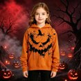 thumbnail image 6 of WhouRiu Boys Girls Halloween Graphic Pullover Hoodies Kids Unisex Autumn Hooded Sweatshirt, 6 of 6