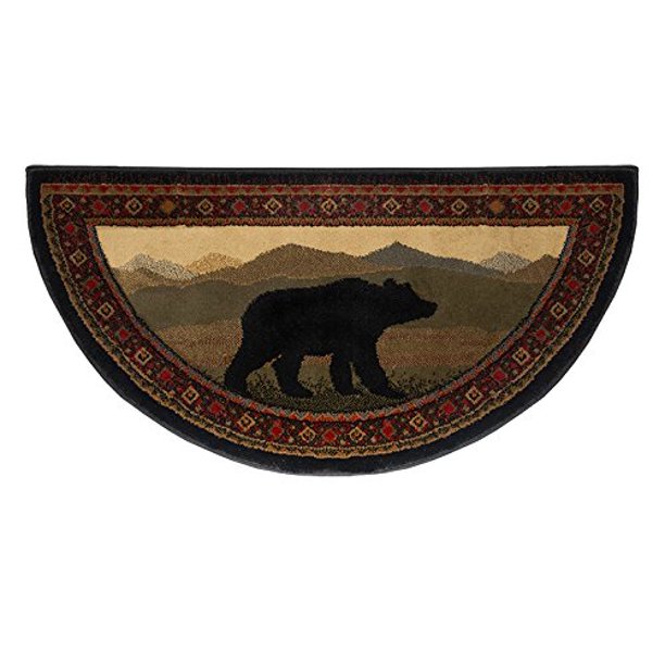Oriental Classic Bear Hearth Rug, 15002