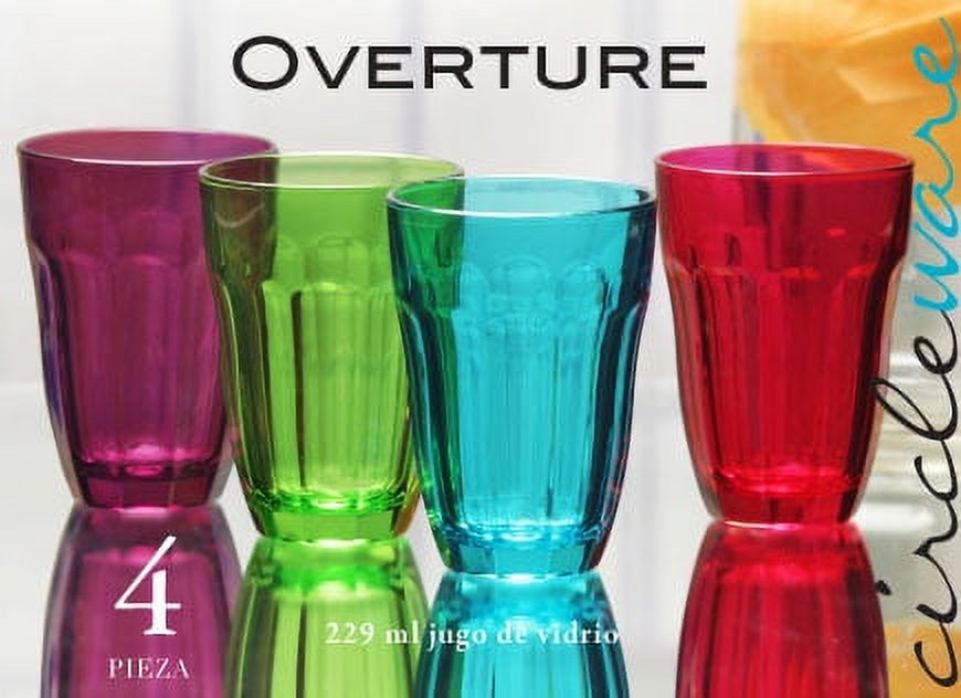 Overture 7.75 Ounce Juice Glass Set, 4 Piece - image 3 of 5