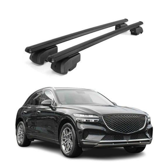 2022-2026 Genesis GV70 Roof Rack Cross Bars Black