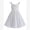 White, variant on IBTOM CASTLE Teen Summer Holiday Floral Dress Junior Beach Casual Sundress | Tween Self Tie Back Flutter Sleeve Tea Party Back to School Prom Dress 10-11 Years Purple