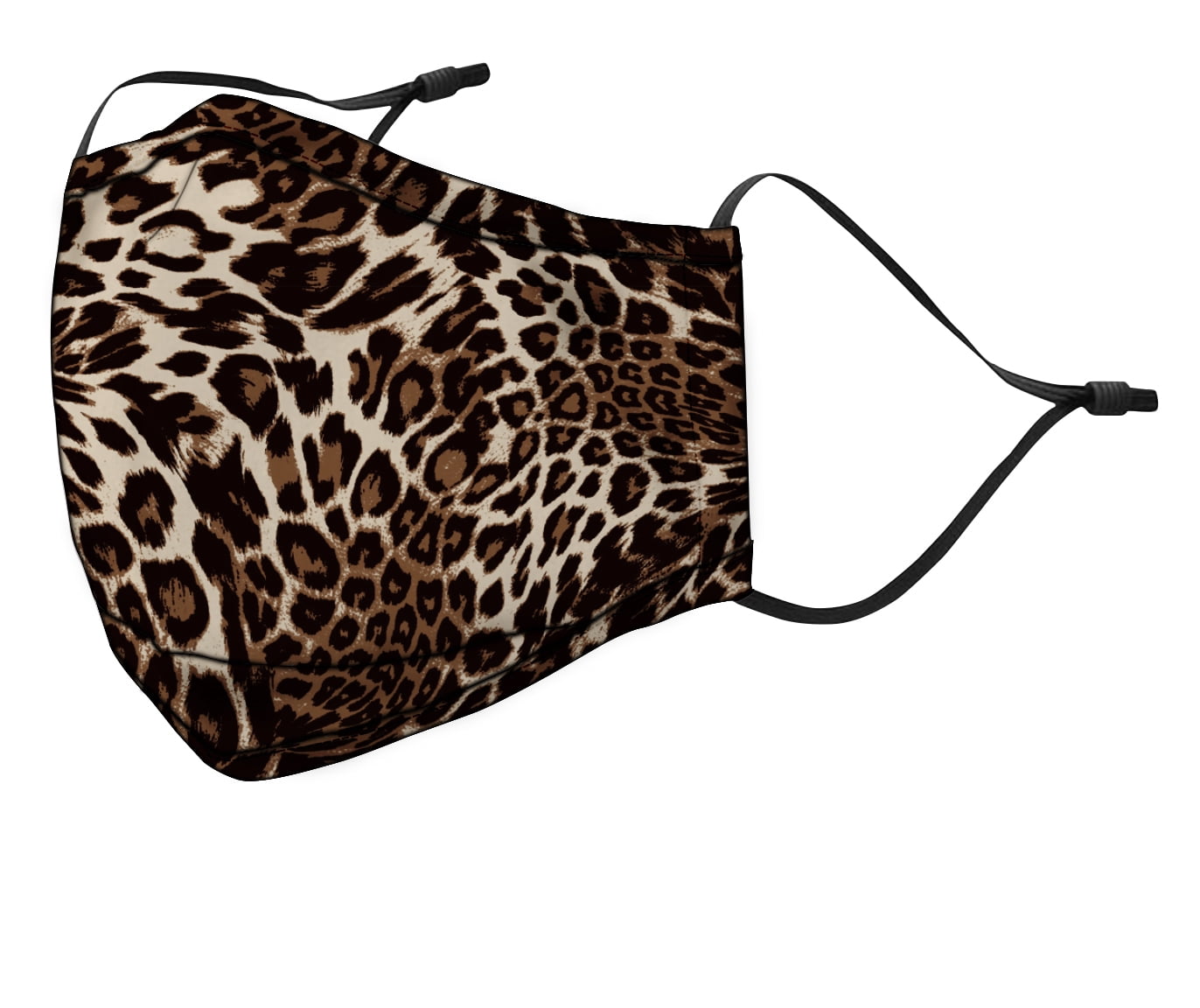 Travelers Club 2 6" Re-Usable 6-inch Fashion Masks with 4 Replacement Filters for Ages 8 to 80