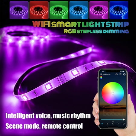 

5M 5050 RGB SMD LED Waterproof Flexible Strip 300 LEDs + 44 Key IR Remote IP65 Waterproof Light Strip Tape Light As Shown