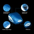 thumbnail image 3 of Uxcell Waterproof Helmet Cover Bike Helmet Rain Cover Ride Gear with Reflective Strip Blue 2 Pack, 3 of 5