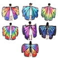 thumbnail image 2 of Cape Ailes de Papillon Mode Charmante Cape de Costume Cosplay Cape pour l'Halloween, 2 of 10