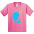 thumbnail image 3 of Inktastic Narwhal Youth T-Shirt, 3 of 5