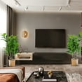 thumbnail image 5 of Gymax 51''Artificial Tree 2-Pack Artificial Fiddle Leaf Fig Tree for Indoor Outdoor, 5 of 10