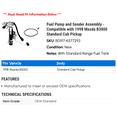 thumbnail image 2 of Fuel Pump and Sender Assembly - Compatible with 1998 Mazda B3000 Standard Cab Pickup, 2 of 2