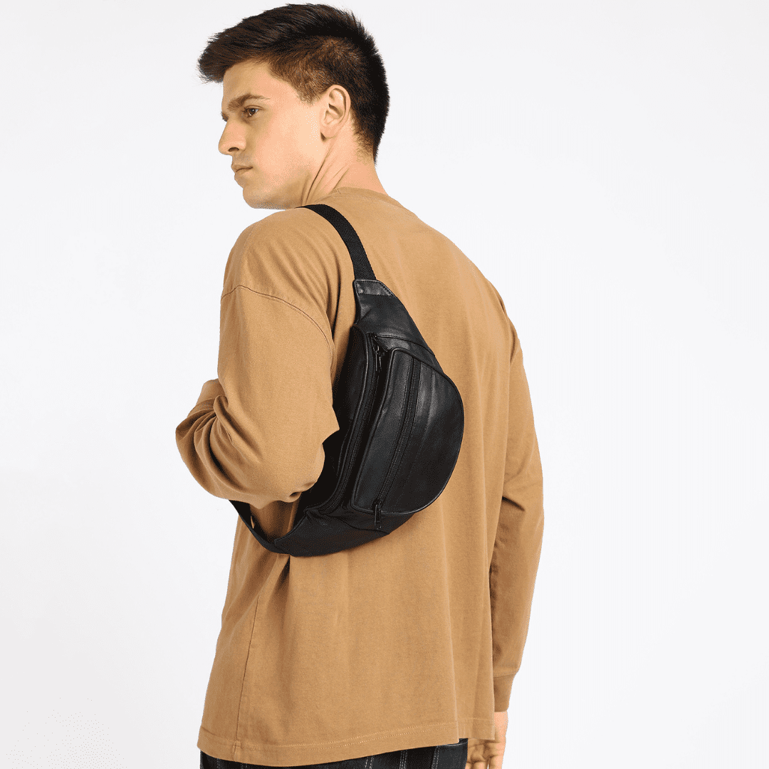 BUTCHER CUSTOM LEATHER WORKS 旧Fanny pack Butcher Custom Leather Works Fanny Pack Burgundy Used, Great