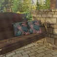 thumbnail image 4 of Outdoor Pillow In Coral Pattern, 4 of 4